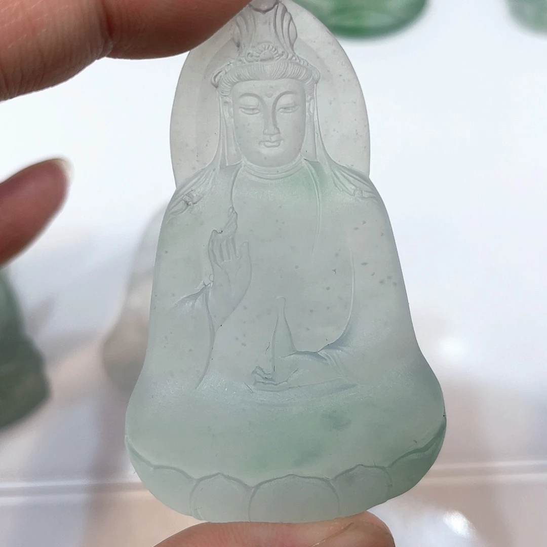 定制翡翠未镶嵌毛货