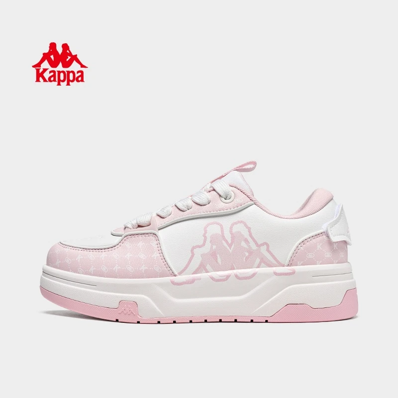 Kappa卡帕运动鞋秋季百搭板鞋时尚厚底增高鞋情侣K0EZ5CC29CJ