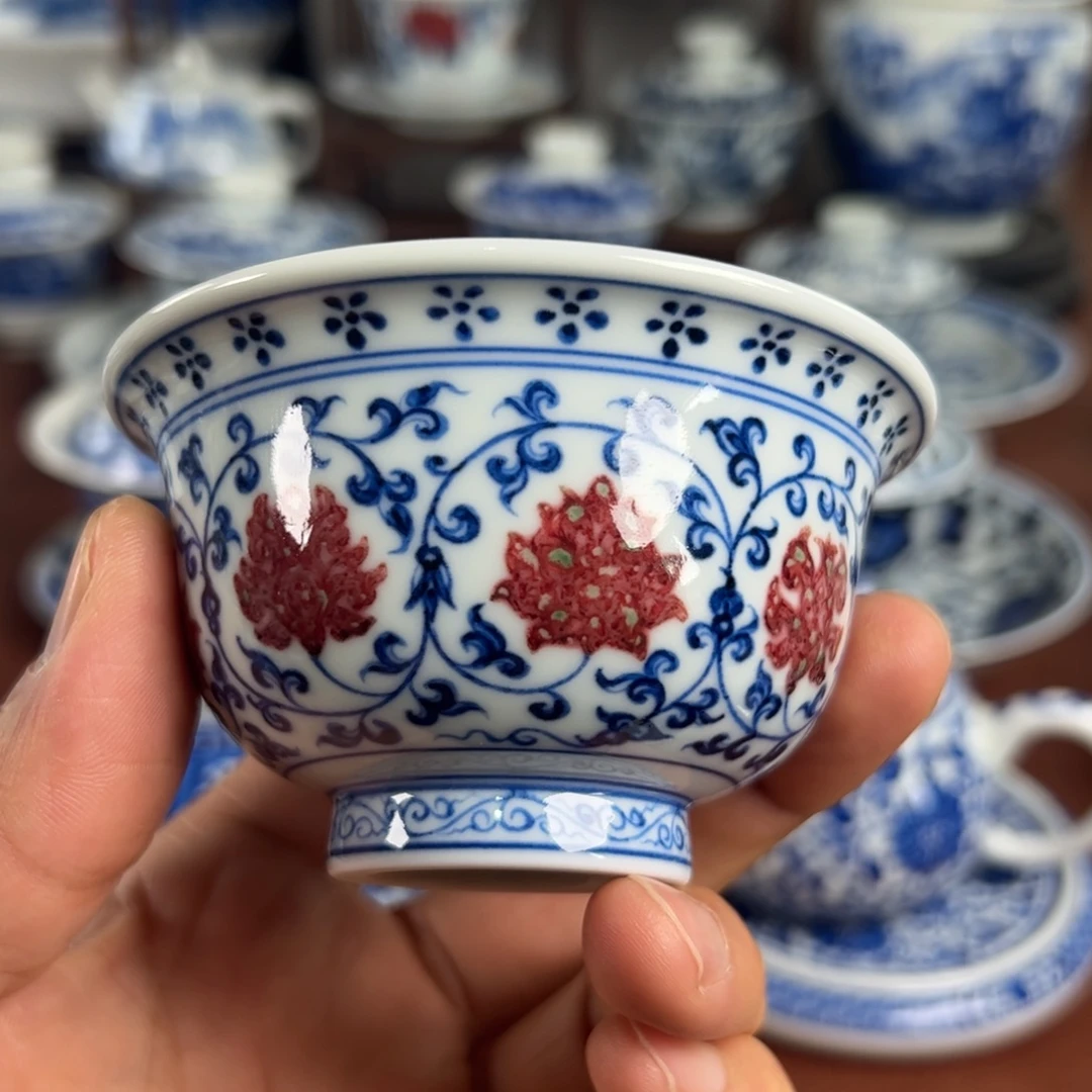 A***理陶瓷茶具青花陶瓷茶具