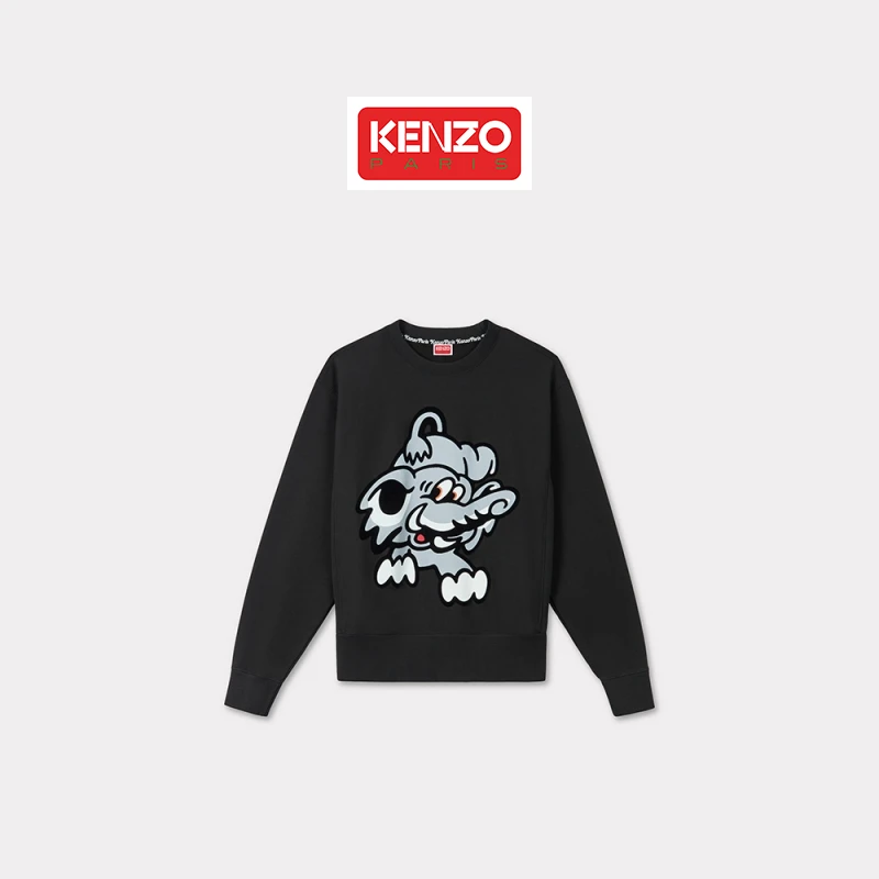 KENZO X VERDY系列 25春夏新品 男士经典大象卫衣