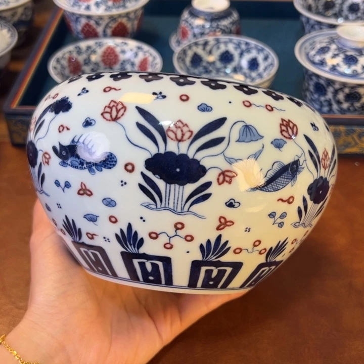 瓷片景德镇陶瓷手工手绘