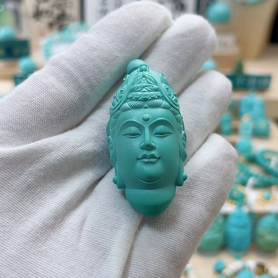 绿松石珠宝奇石未镶嵌