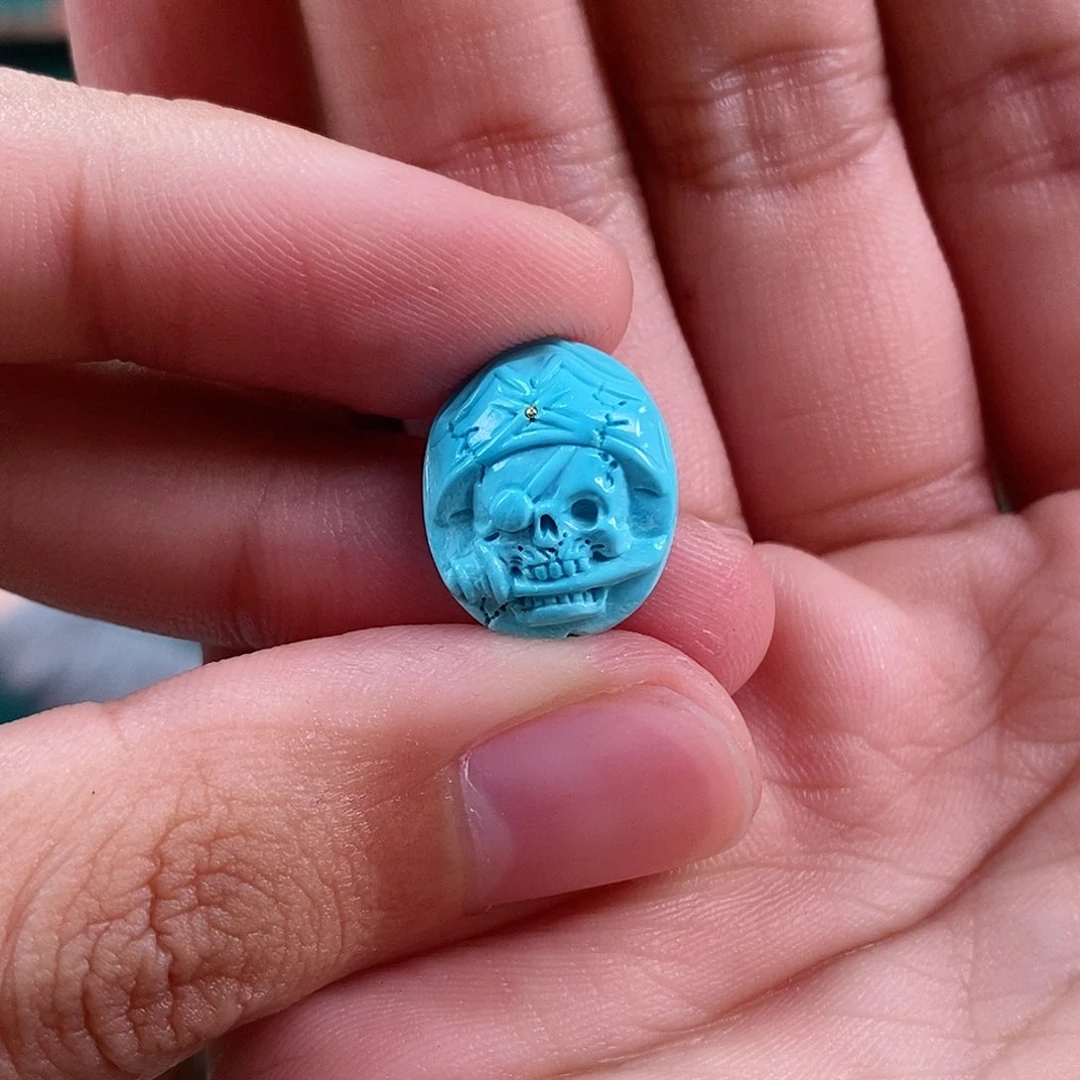 绿松石珠宝奇石未镶嵌