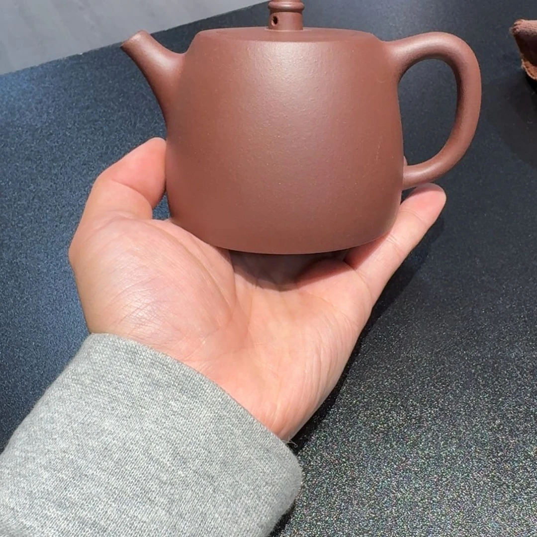 紫砂茶壶微瑕的四号井底槽清汉铎