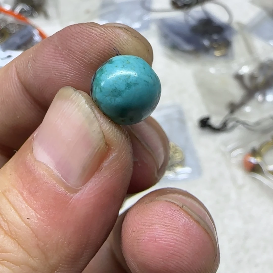 树脂制品藏地回流老11mm珠子