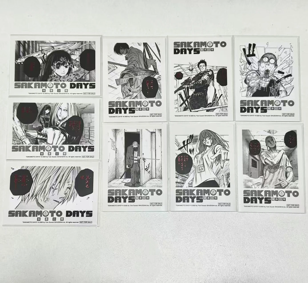 坂本日常 sakamoto days 台特5烫金拍立得