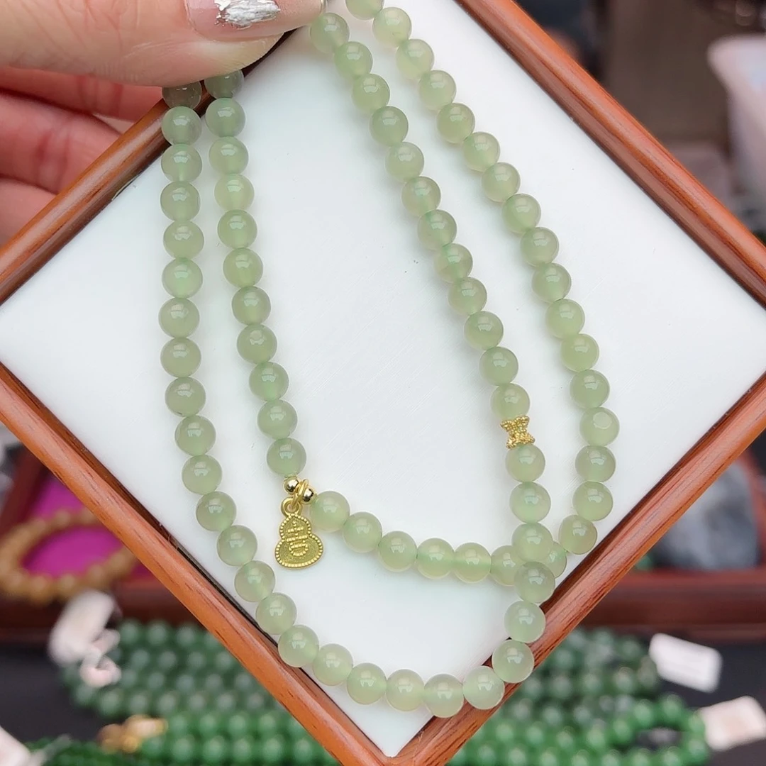 和田玉手链有瑕未镶嵌