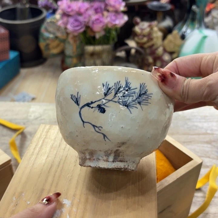 陶瓷古美术置物摆件