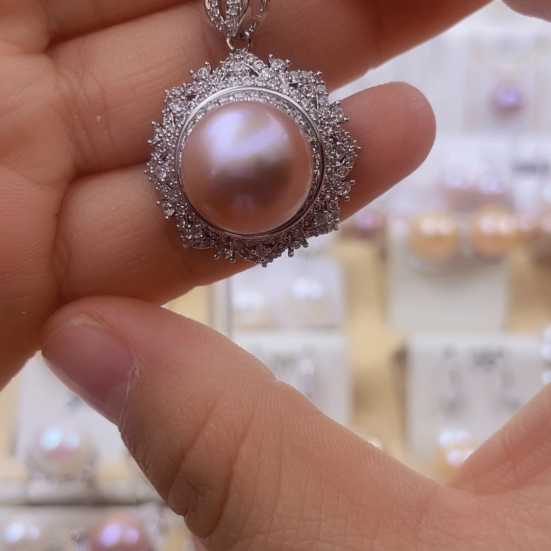 吊坠(赠链)未镶嵌淡水珍珠