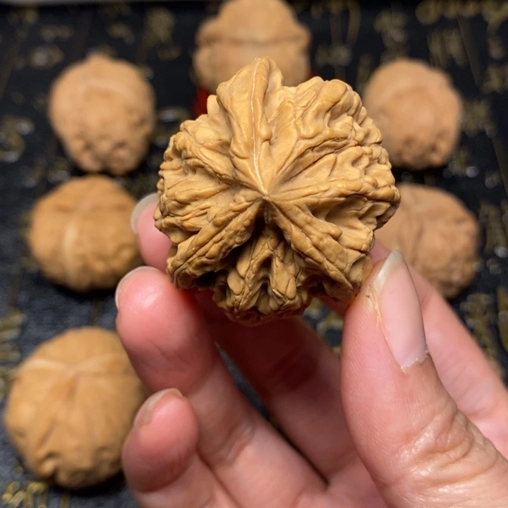 时***短吊坠文玩核桃文玩核桃异形单只