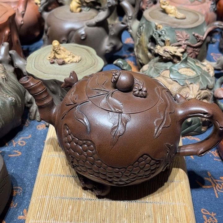 民***生紫砂茶壶紫砂。
