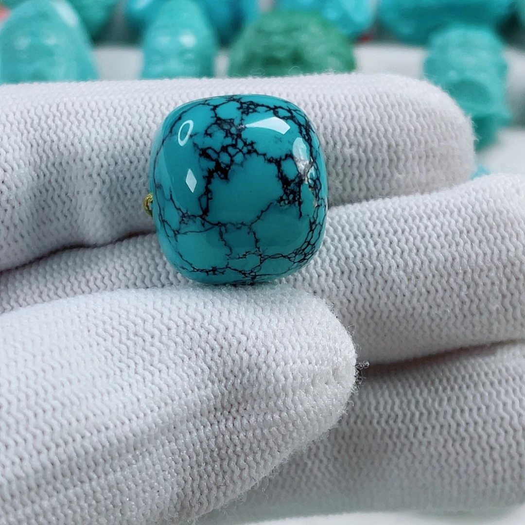 绿松石未镶嵌车挂