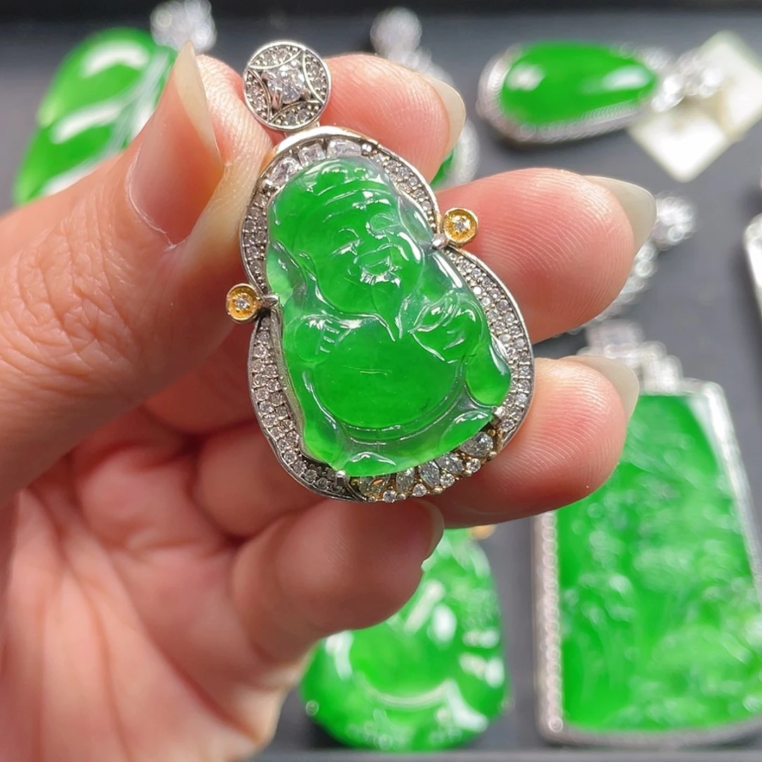 吊坠(不含链)未镶嵌翡翠