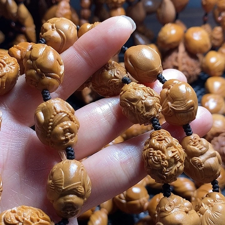 吊坠橄榄核财迷手持