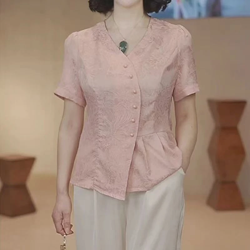 中老年女装(201-300)秒拍链接休闲国风新中式女装百搭