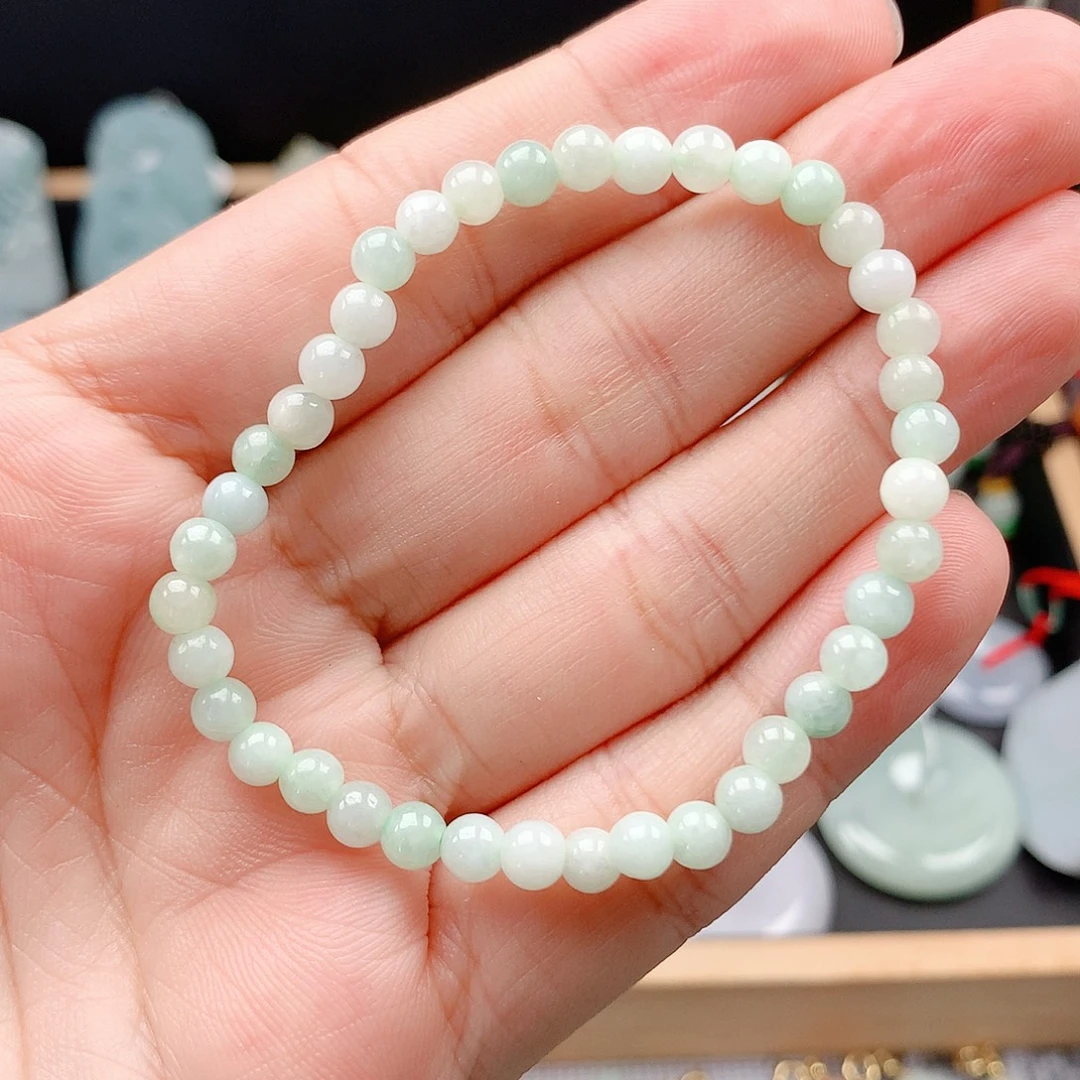 吊坠(不含链)未镶嵌翡翠51珠子手串