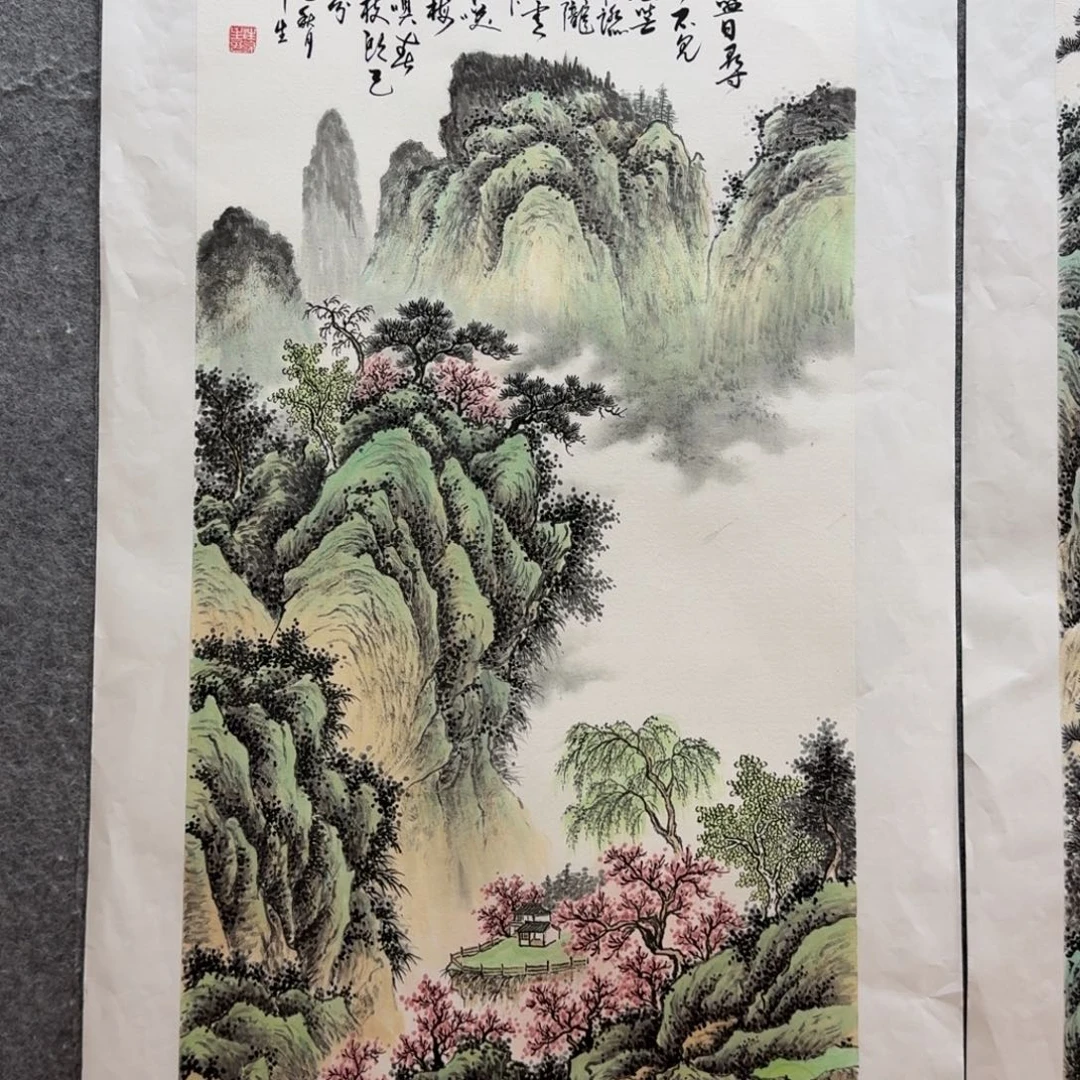 国画汪锦生老师三尺作品