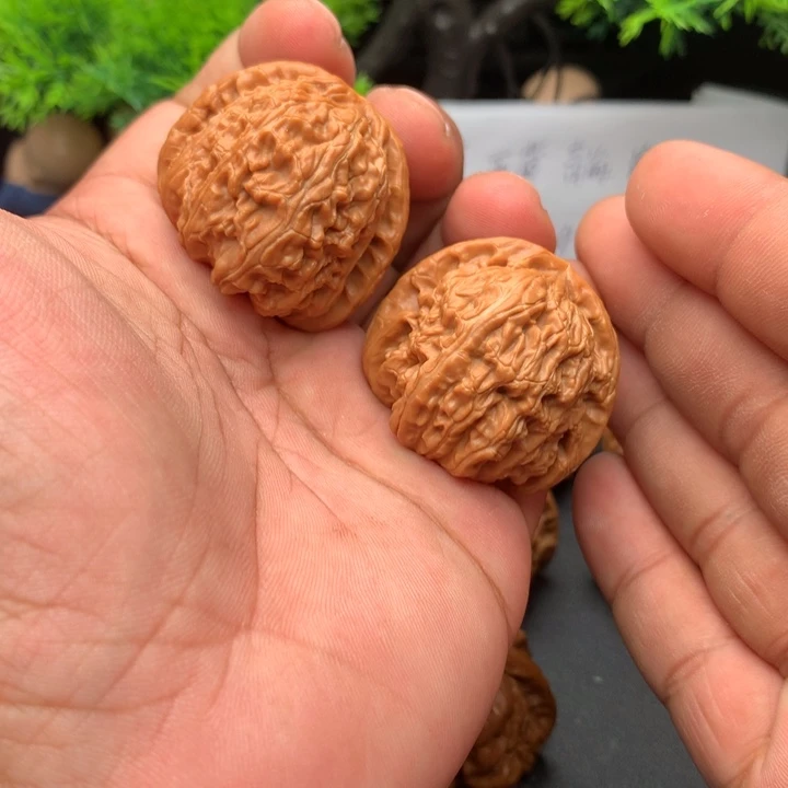 吊坠文玩核桃39白狮子