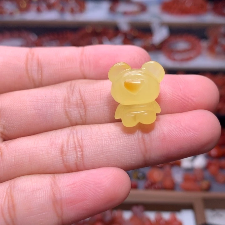 未镶嵌南红南红玛瑙熊