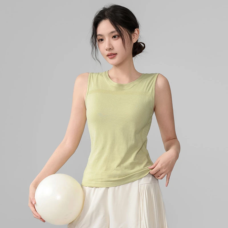 XVRV新款运动背心女无袖瑜伽服健身上衣跑步训练速干外穿透气夏