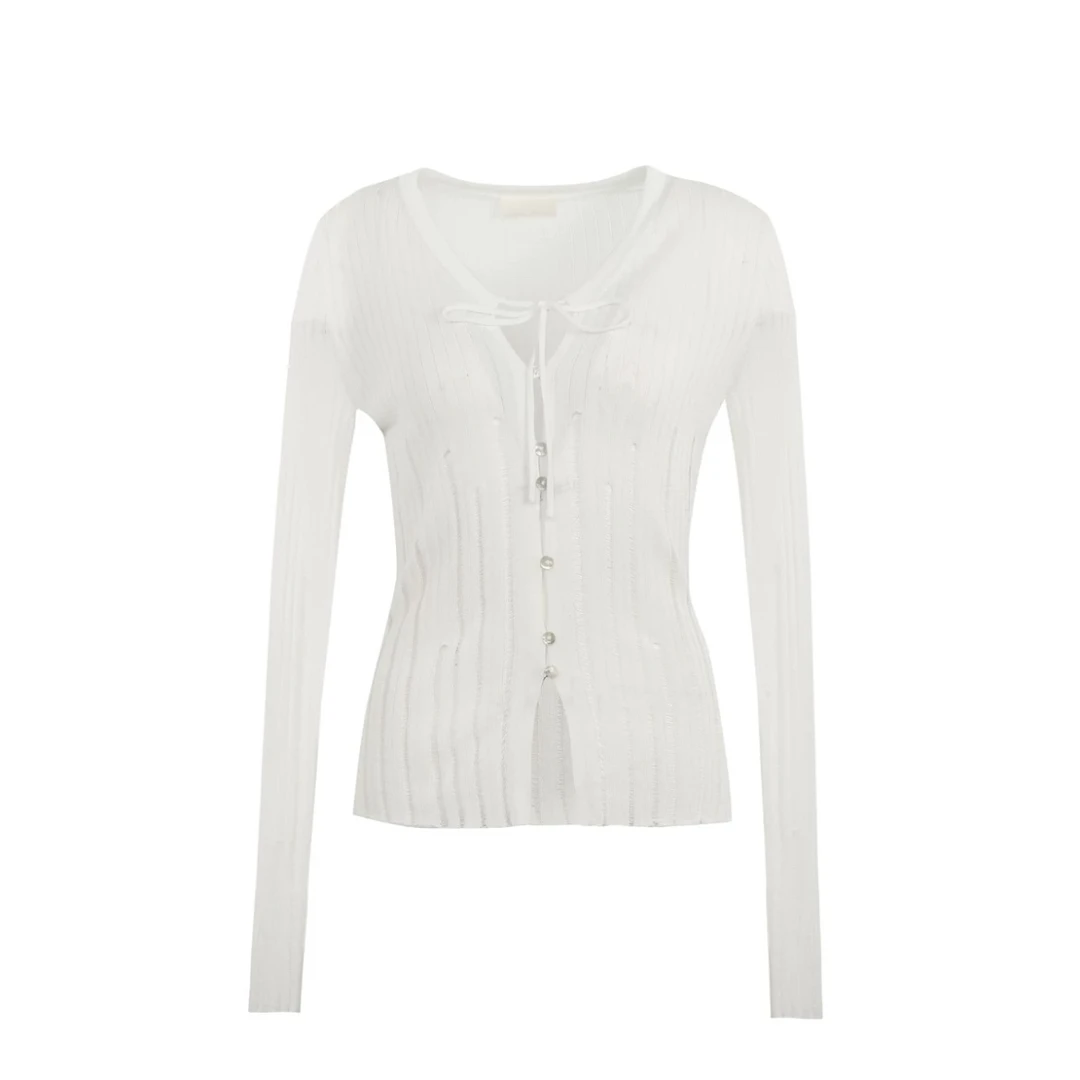 MAKE25新款莱塞尔桑蚕丝防晒长袖开衫