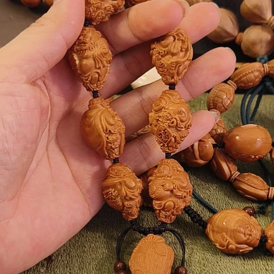 回***梦橄榄核手串/手链群仙会