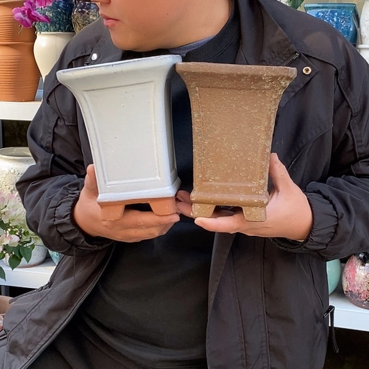 花盆紫砂口14高19福利