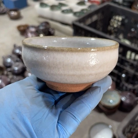 茶盏建阳建盏微瑕香炉