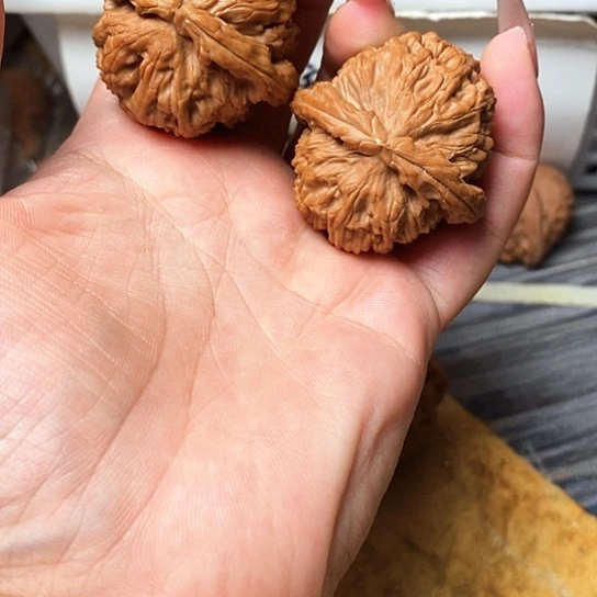 吊坠文玩核桃白狮子