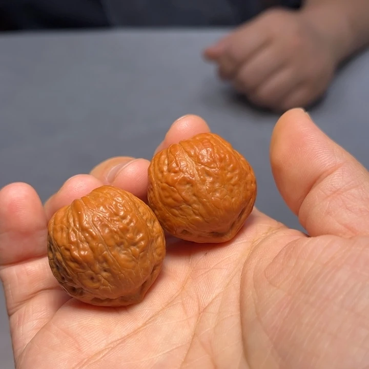 文玩核桃把件石子蛙2980