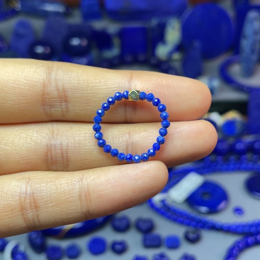 青金石未镶嵌2mm戒圈