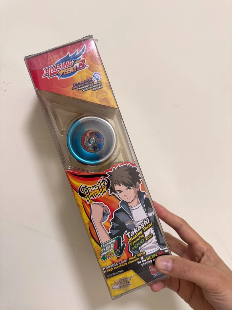 【光明使者】火力少年王悠悠球正版溜溜球中古情怀玩具拆封不退