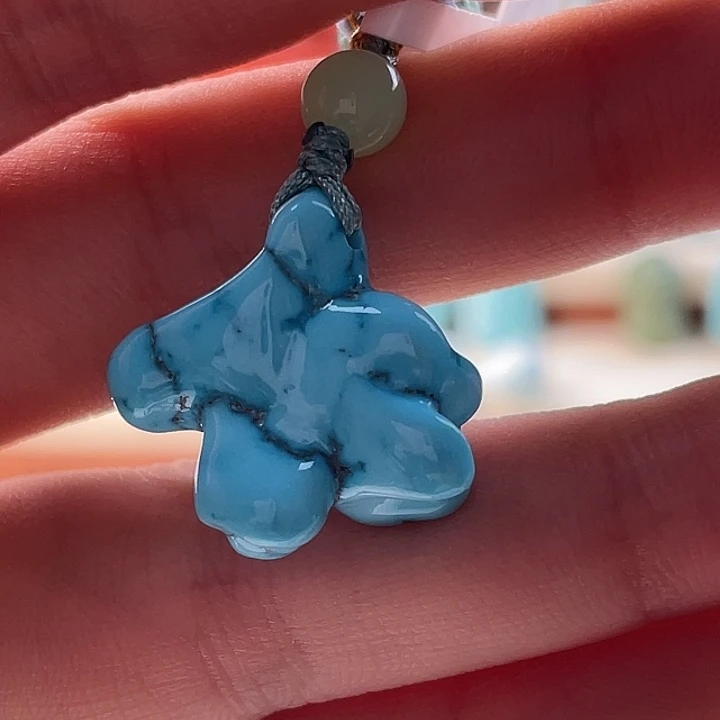 绿松石未镶嵌项链