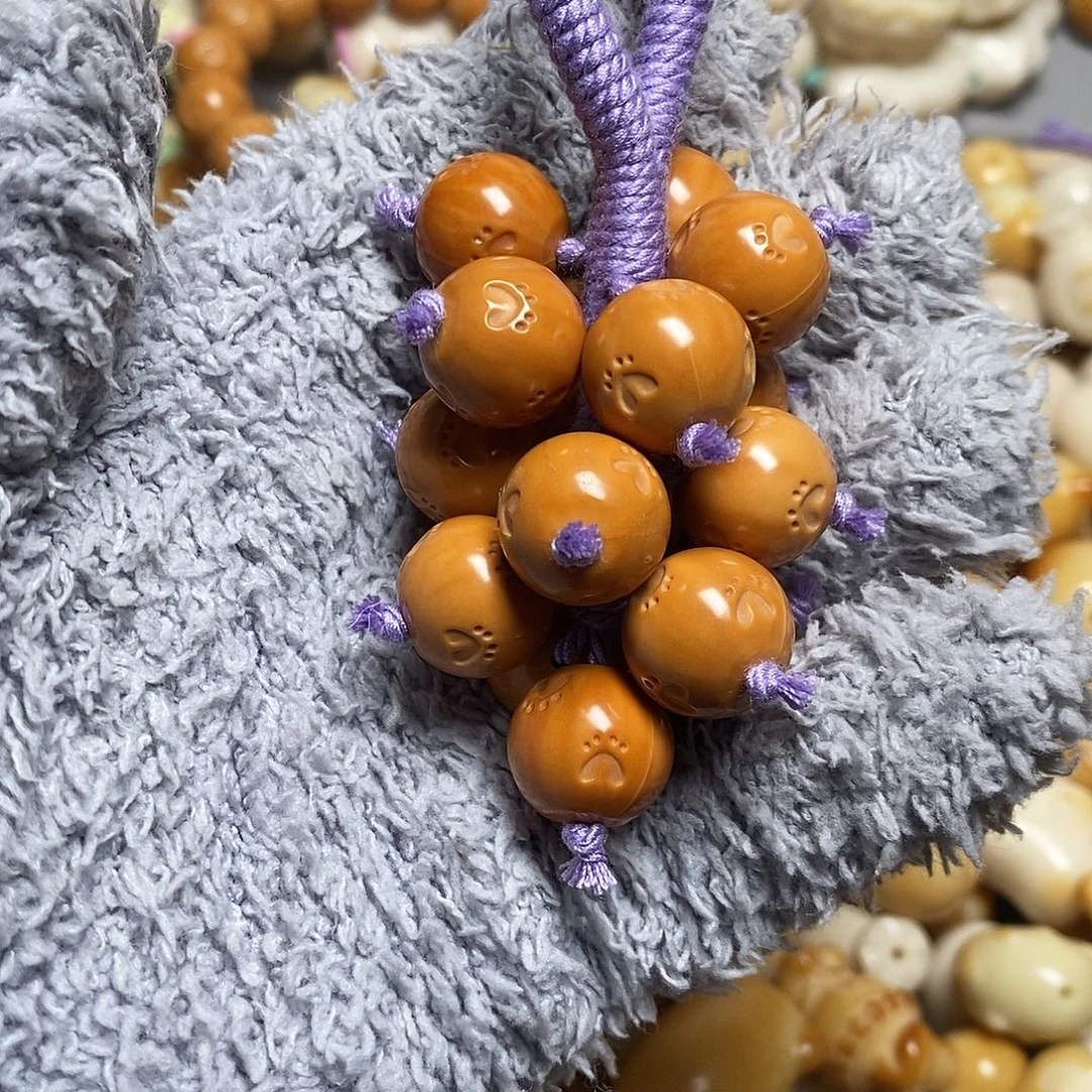 菩提根/象牙果吊坠全品猫爪印猴头葡萄