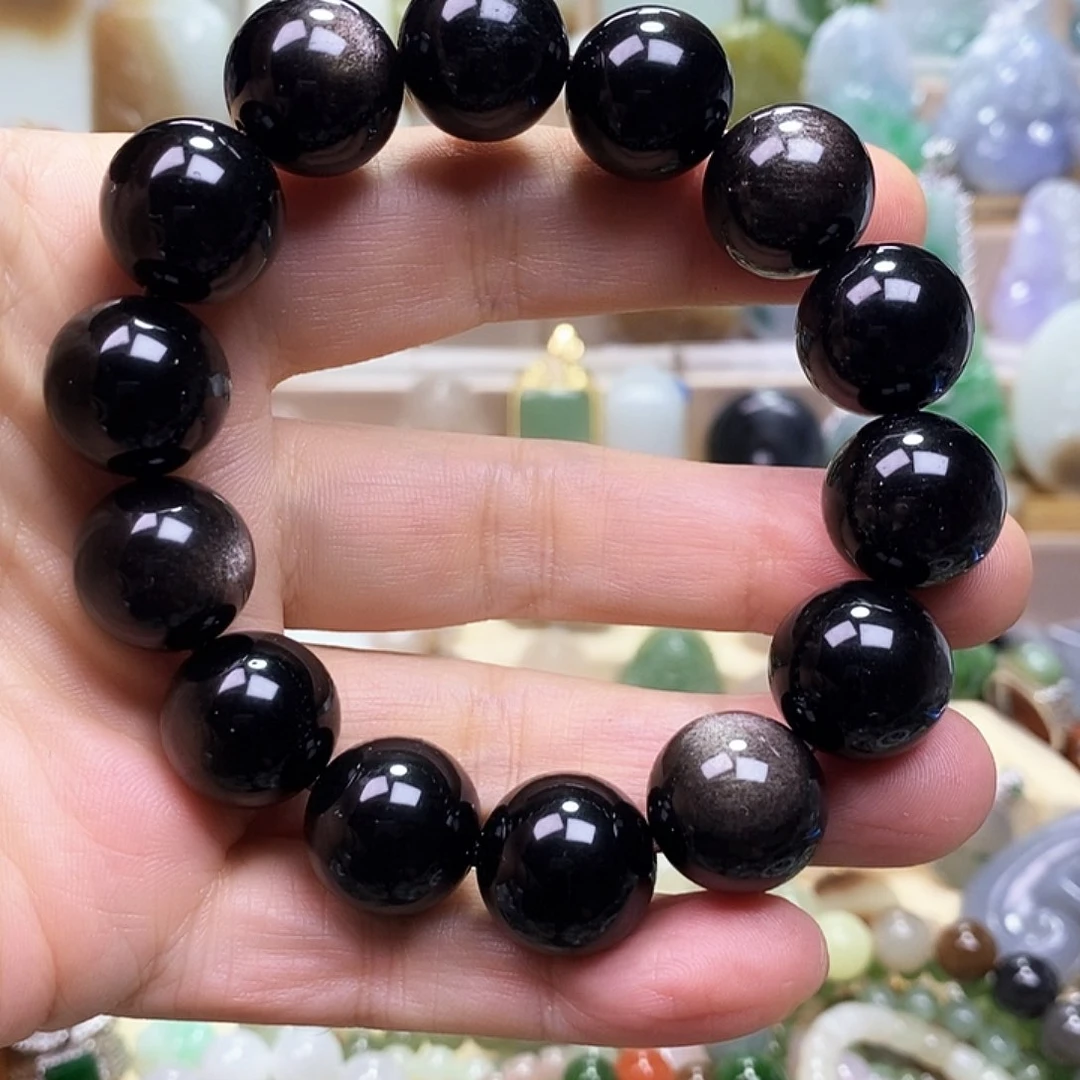 黑曜岩手链未镶嵌