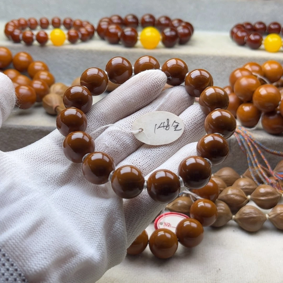 手串/手链橄榄核1.48全品花15颗