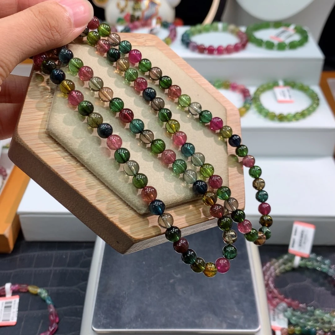 小***溪未镶嵌手链碧玺