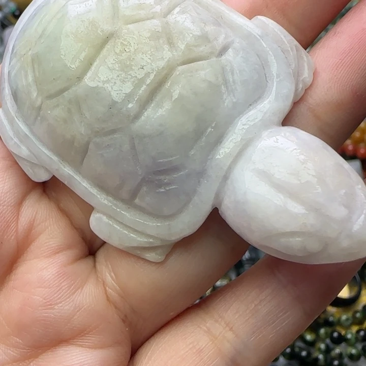 翡翠未镶嵌颈饰天然A货42