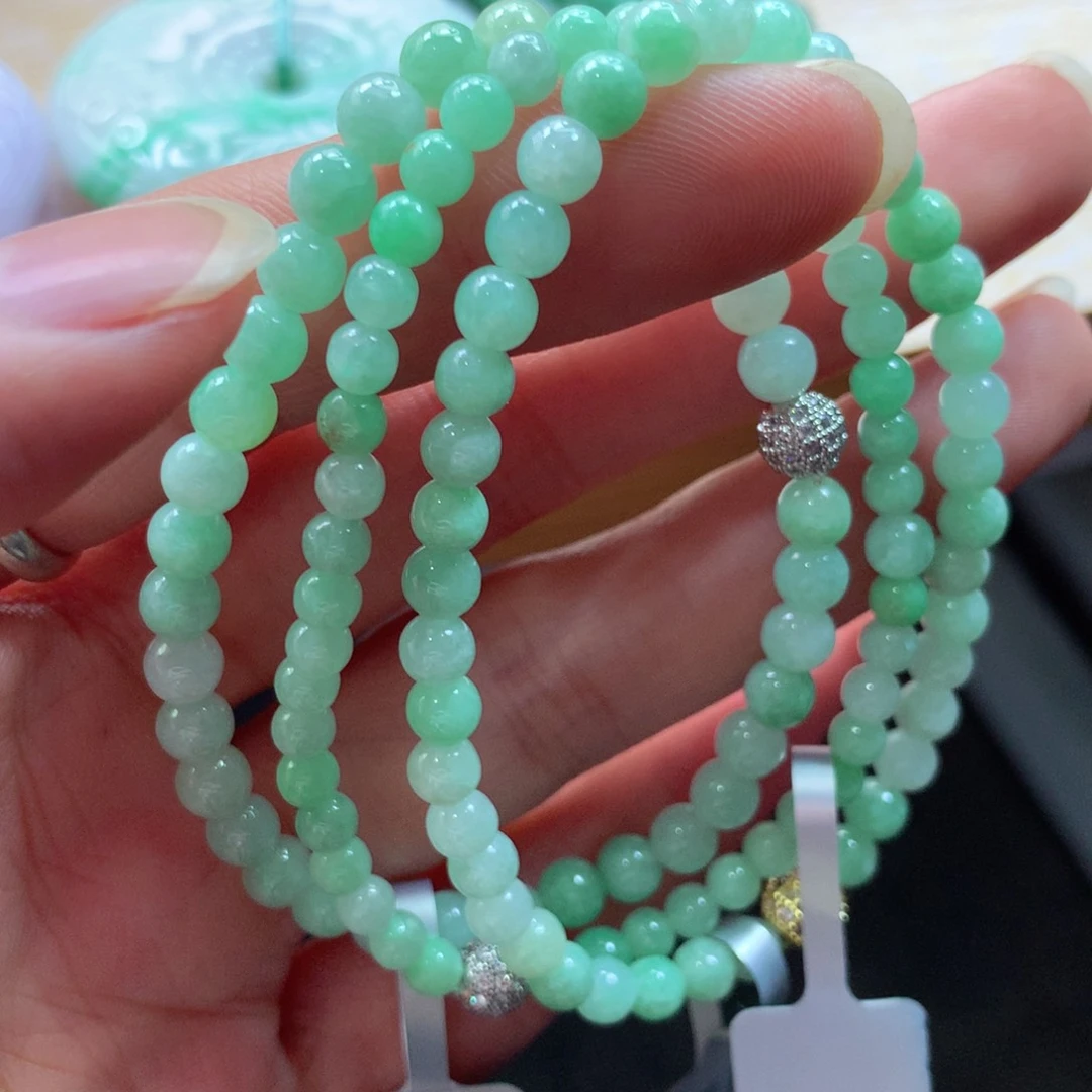 未镶嵌手链翡翠随机发货一条