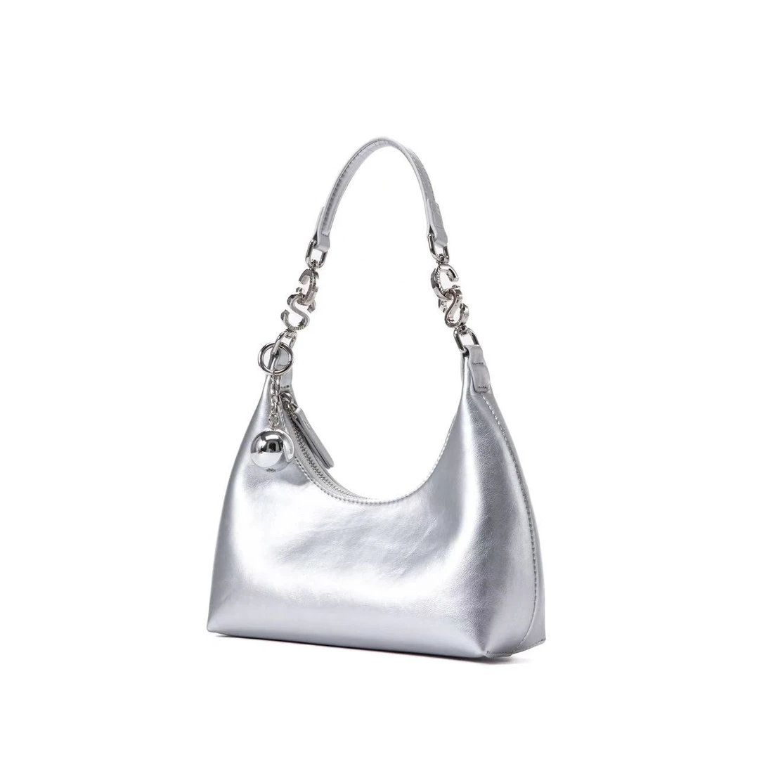 韩版原单爆款小月牙包包单肩斜挎腋下手提百搭女包