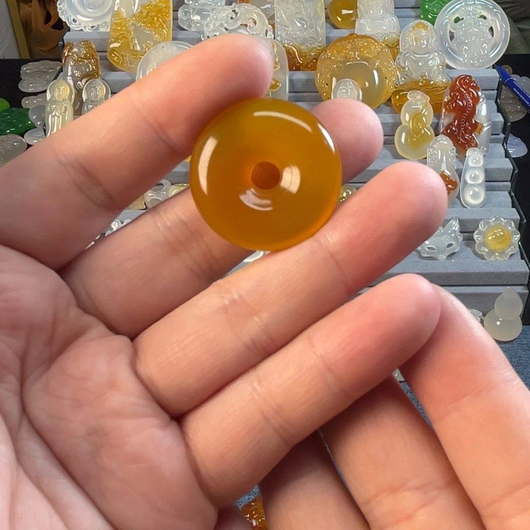 玛瑙/玉髓未镶嵌颈饰