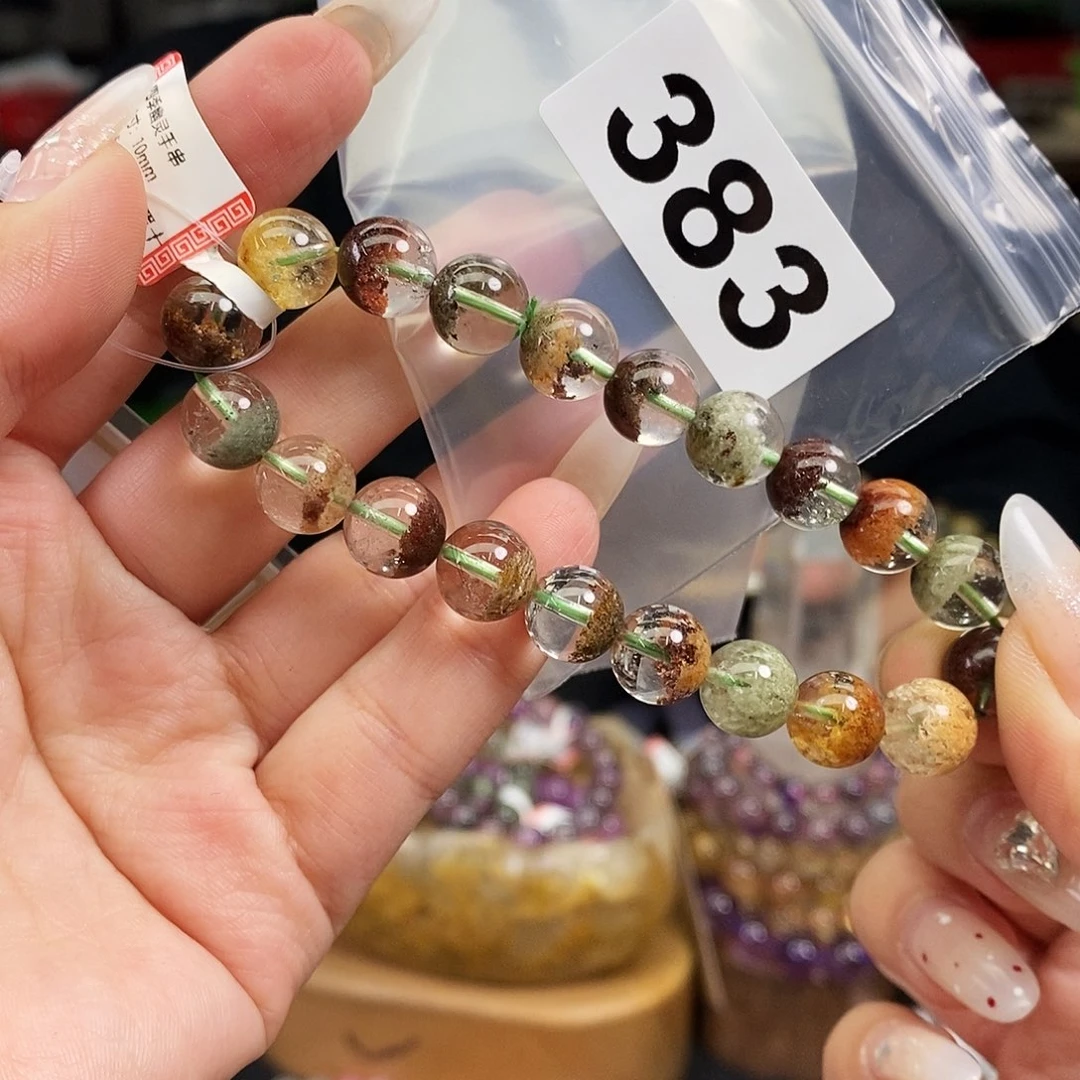 水晶手串 多样性发其一10m383未镶嵌恒**衣