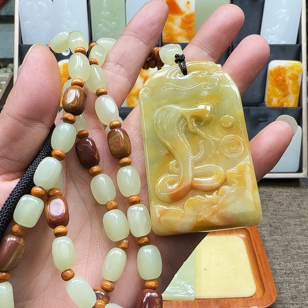 海***絮一物一拍双面生肖蛇
