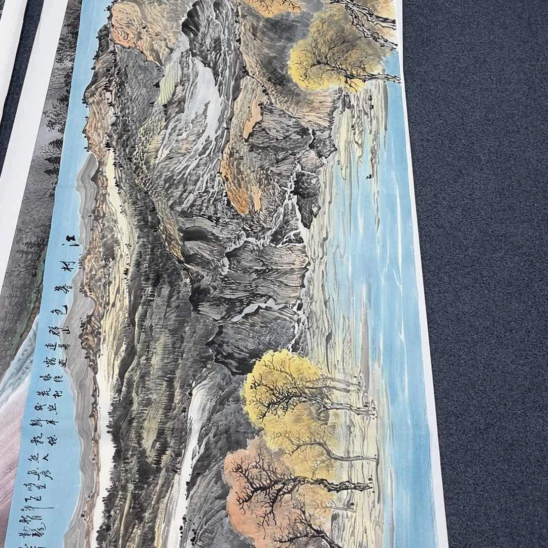 国画宣纸纯手绘作品作品