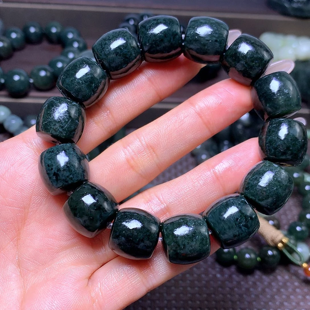 未镶嵌手串和田玉卡16