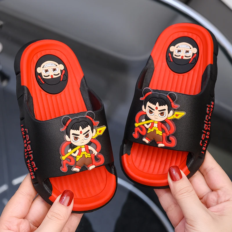 2025新款哪吒拖鞋敖丙拖鞋儿童夏季居家防滑防臭宝宝男童拖鞋女童