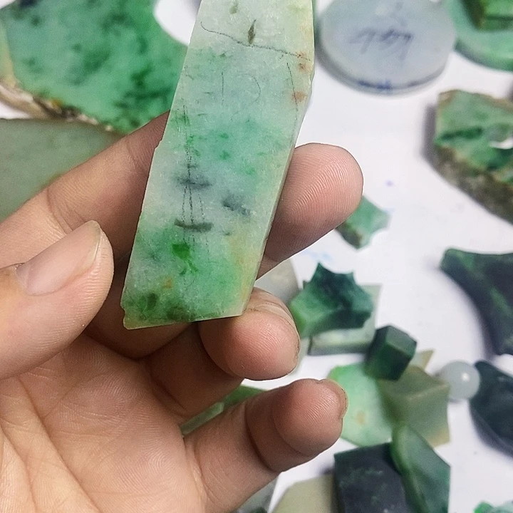 散珠翡翠天然翡翠A货挂件