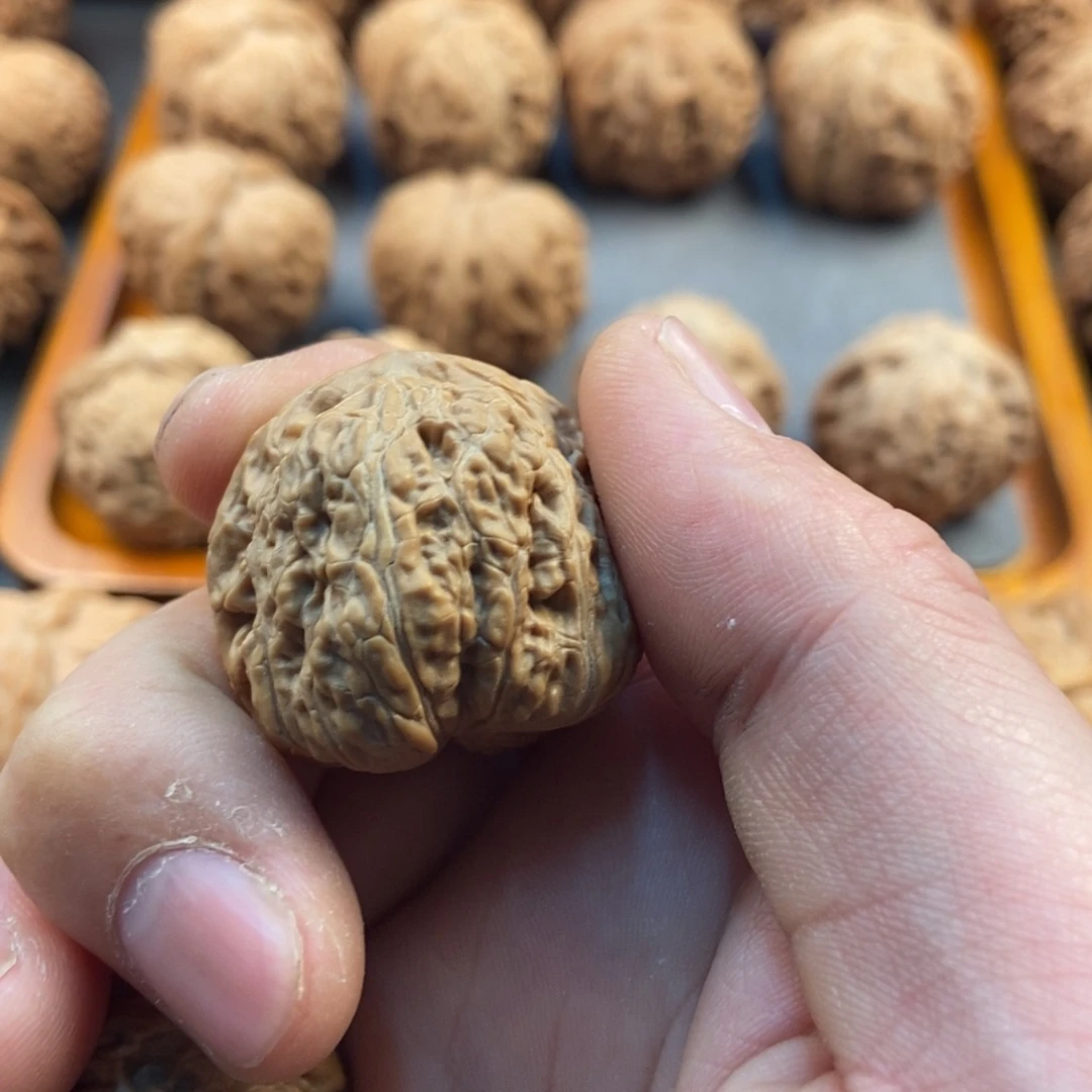 唯***美吊坠文玩核桃密纹