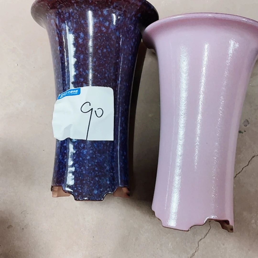 【闪购商品】紫砂花盆艾**亚兰花64346467657575767