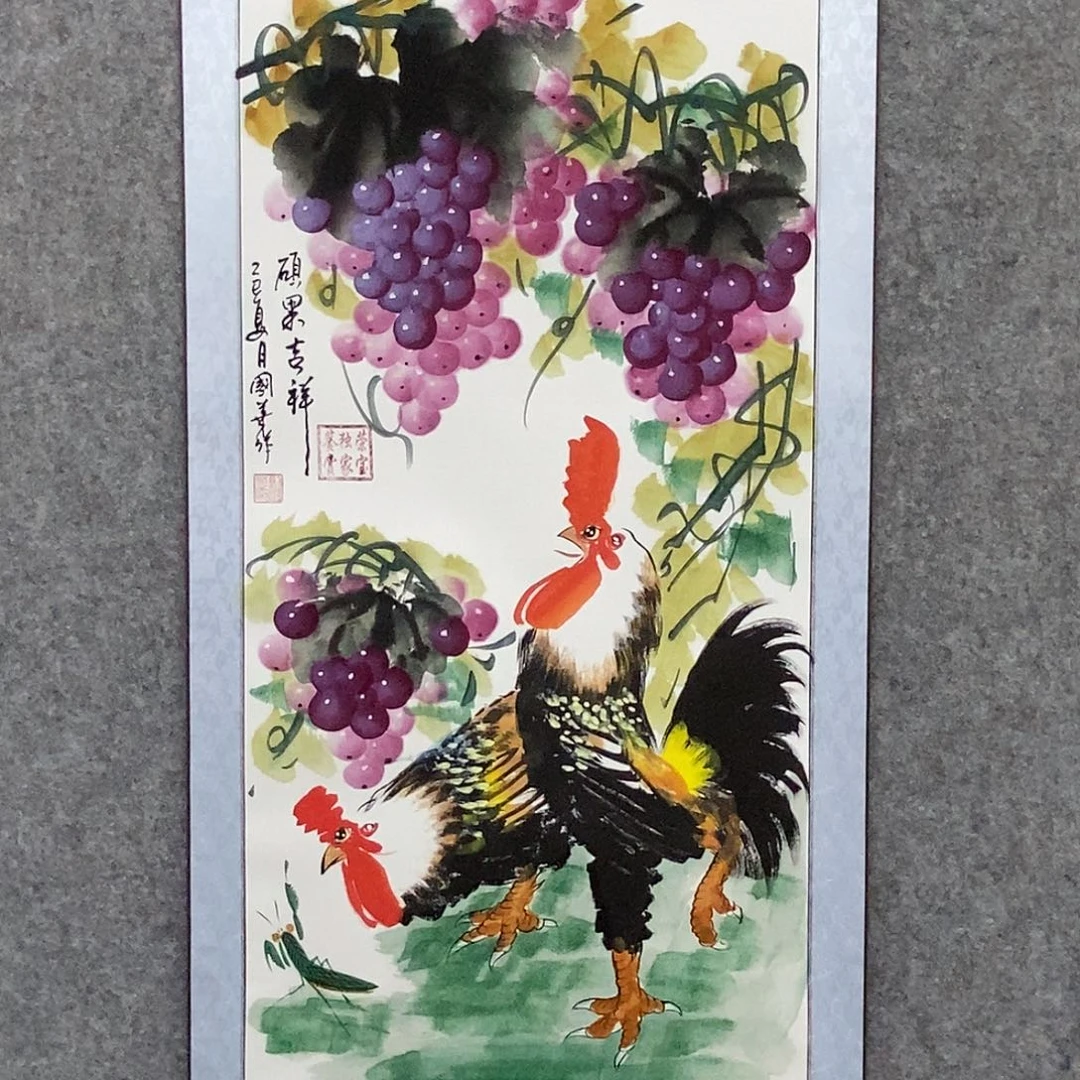 国画刘国华手绘作品111